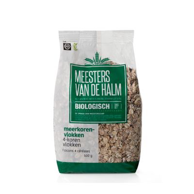 Vierkorenvlokken van Meesters van de Halm, 6x 500 gr